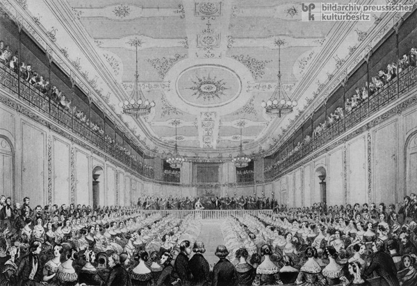 Konzert im Gewandhaus zu Leipzig (1845)